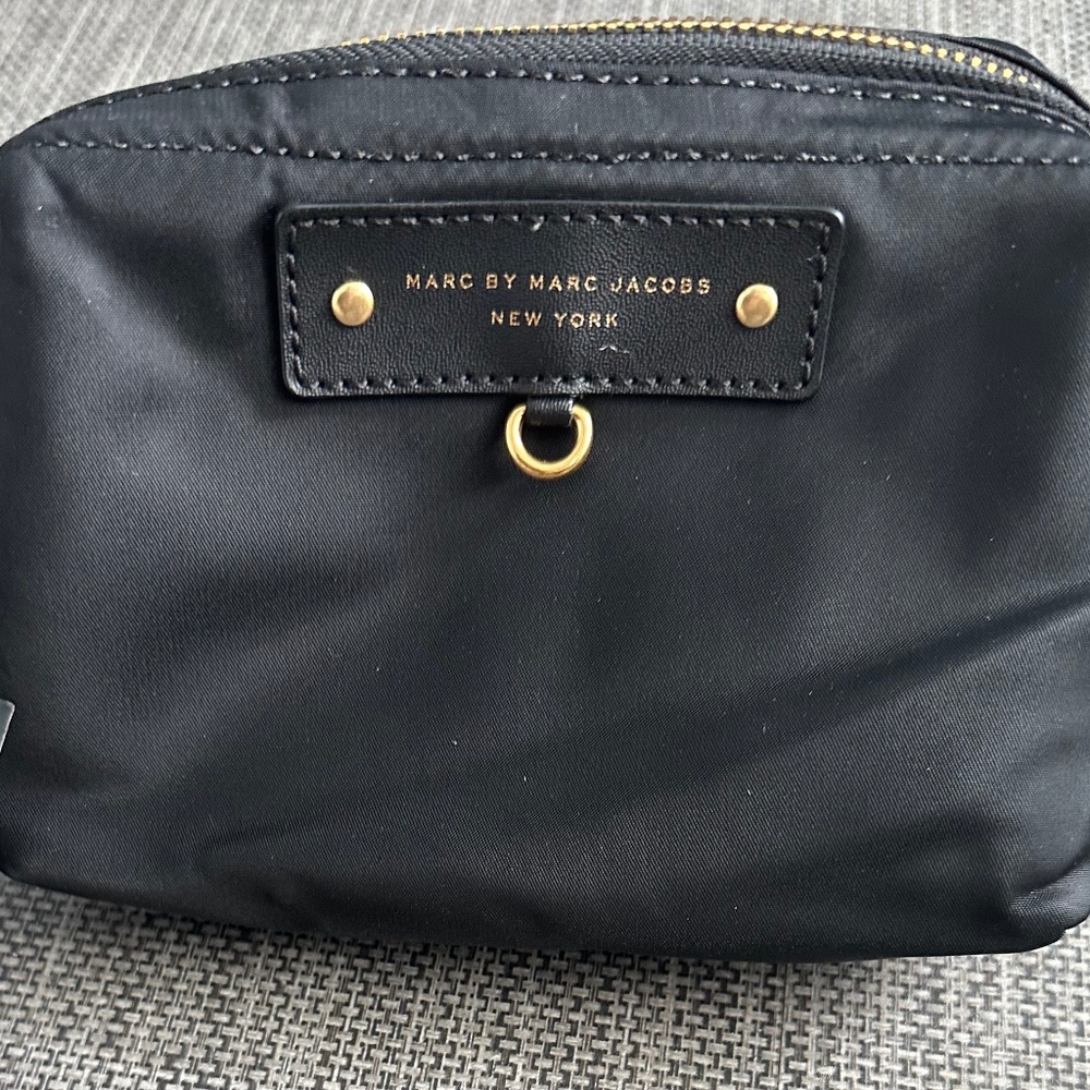 Marc by Marc Jacobs Black Cosmetic Bag